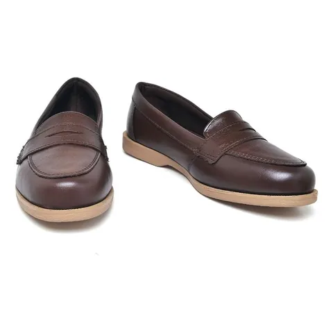 Mocassim de couro